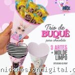 Coelho - Buquê para Chocolates
