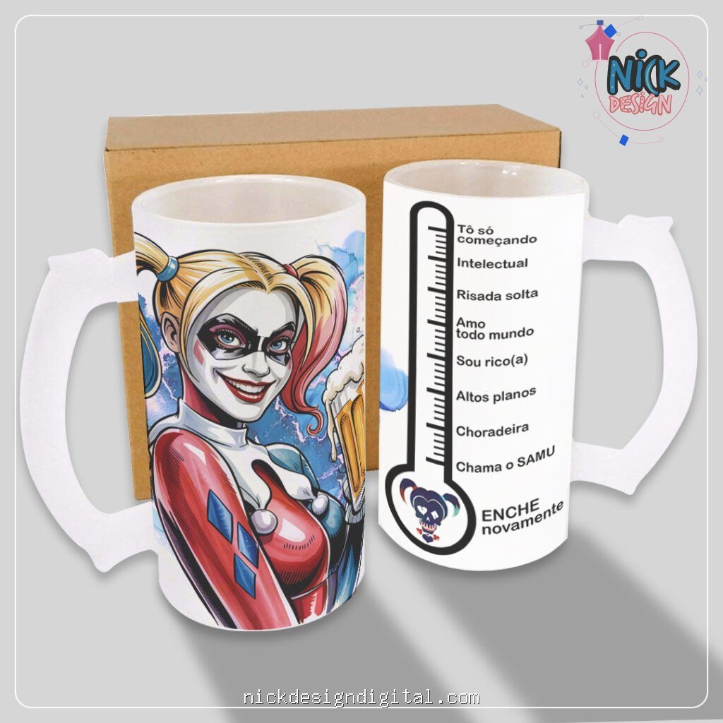 Canecas de Chopp - Par de Canecas Namorados - Imagem 1