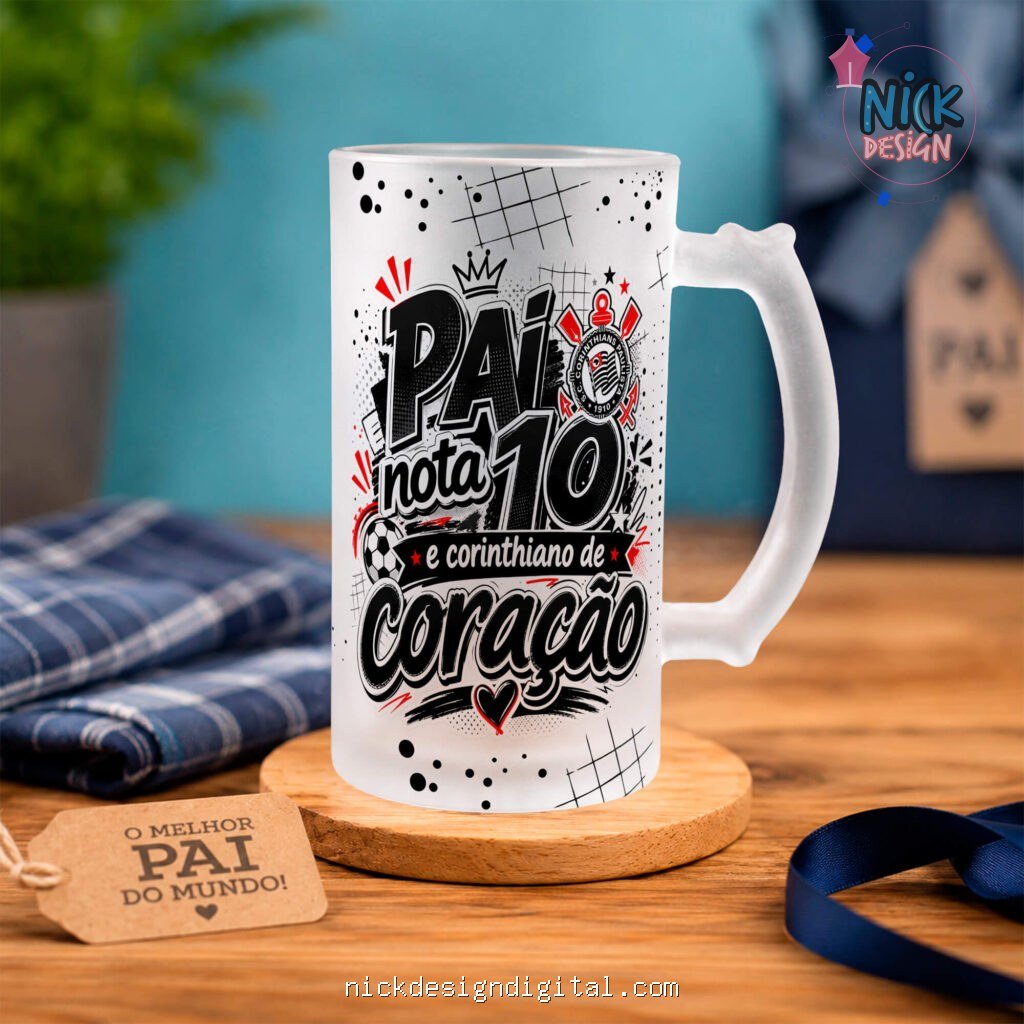COMBO Pai nota 10 - Artes para Canecas Chopp - Imagem 15