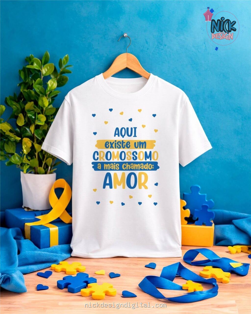 Kit Camisa Síndrome de Down - Imagem 3