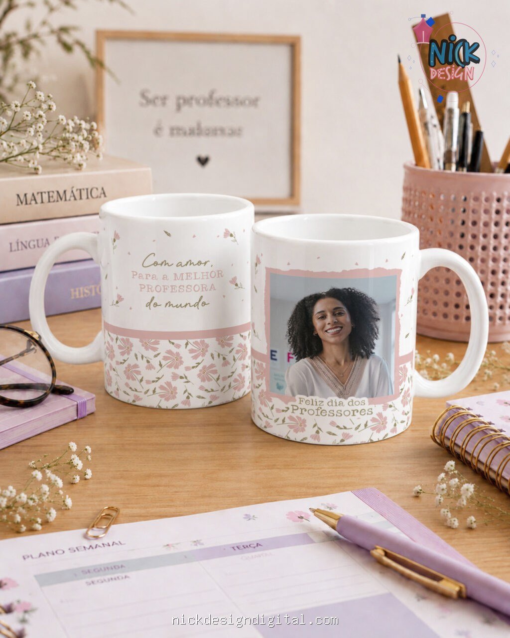 Kit Caneca Professores V7 COM FOTO - Imagem 19