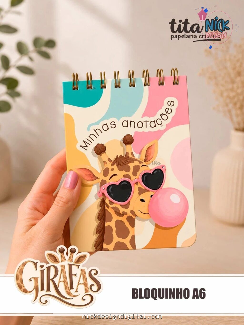 Girafas - Combo Encadernação - Imagem 3