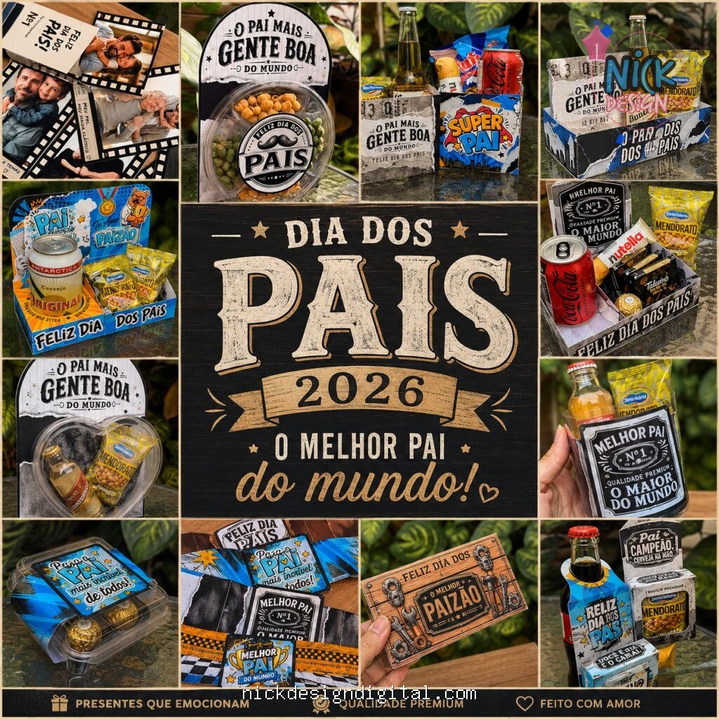 Coleção Dia dos Pais 2026 (Ilustracin) - Imagem 1