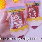 PDF Saquinho Lápis Kit Kat - Dia Dos Professores