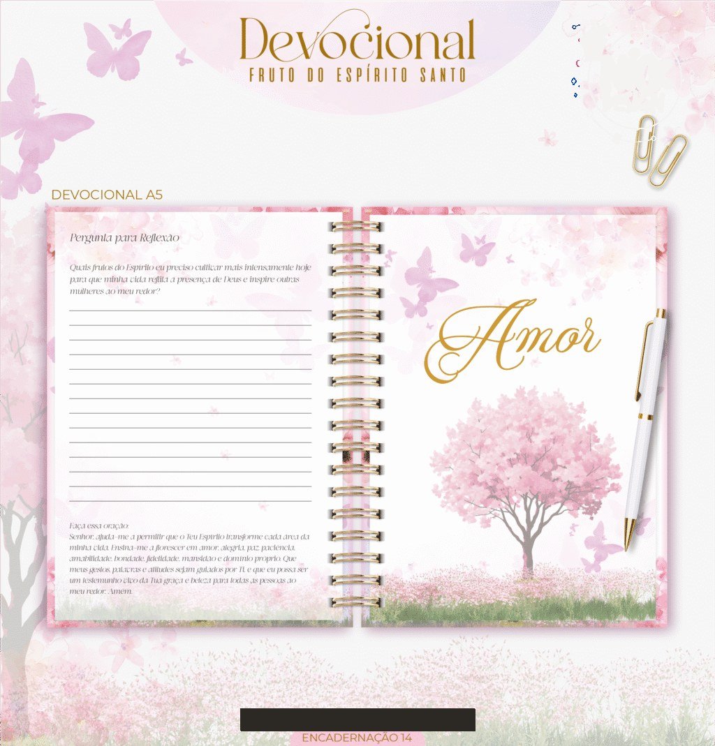 Kit Devocional - Fruto do Espirito Santo (Lina) - Imagem 4