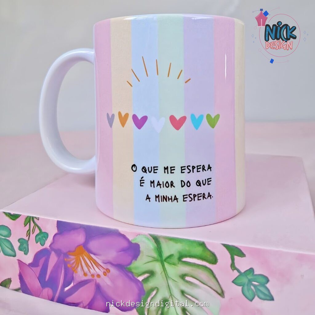 Arte "O que me espera é maior do que a minha espera" - Imagem 1