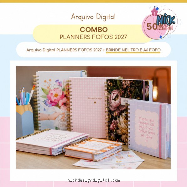 COMBO Planners Fofos 2027 (Estúdio G19)