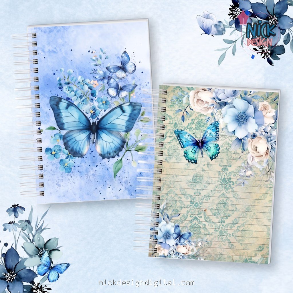 Caderno Borboleta - Imagem 1