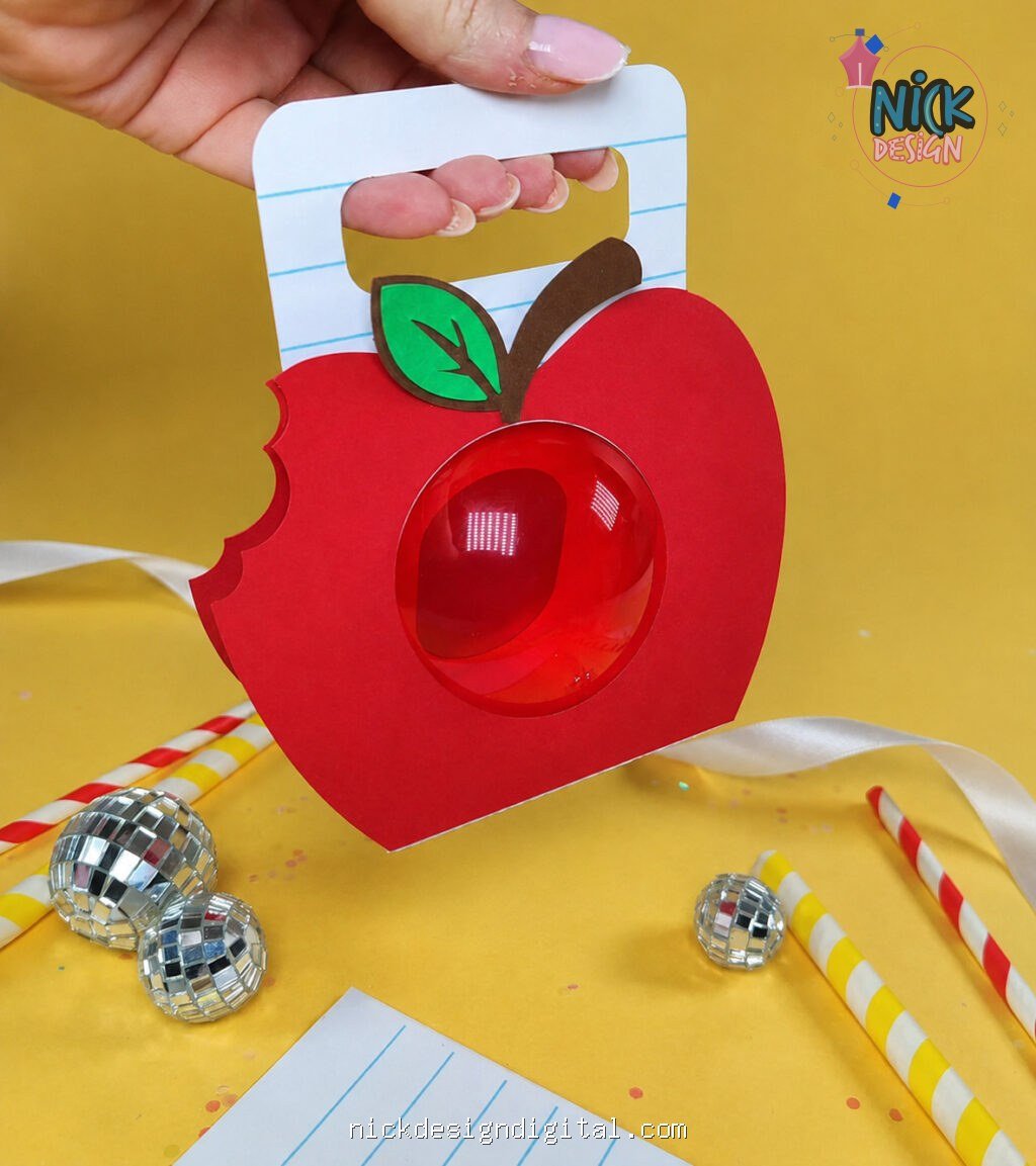 Caixa Apple Dia dos Professor (svg e studio) - Imagem 7