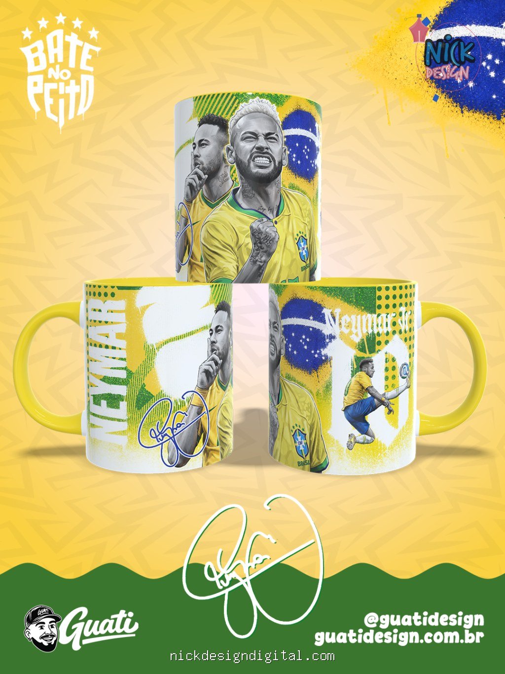 Neymar 2026 | Canecas + Chopp - Imagem 3