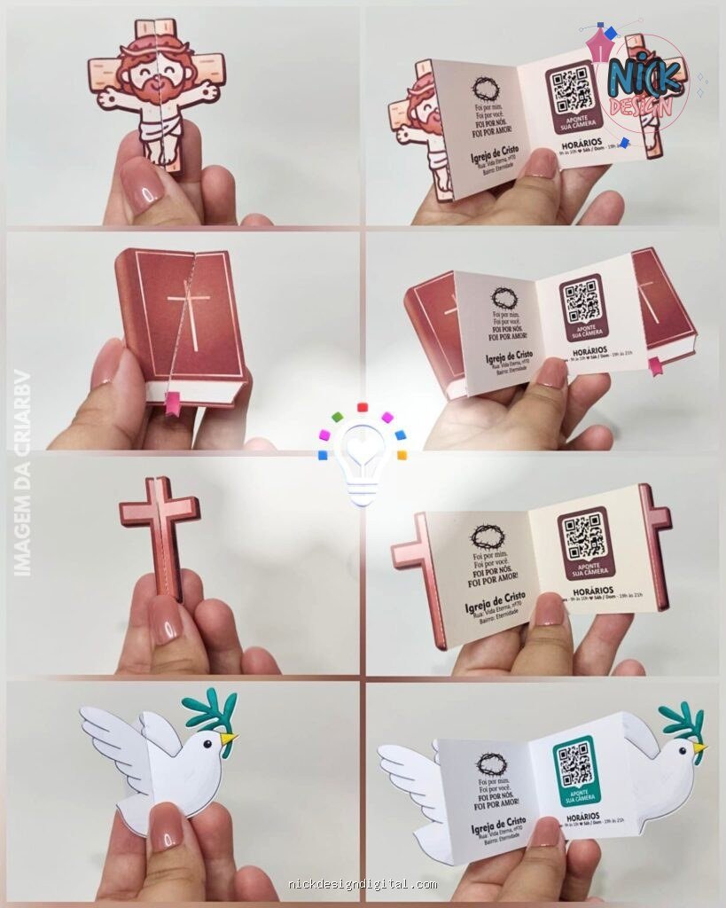 Cards Retrovisor Cristão