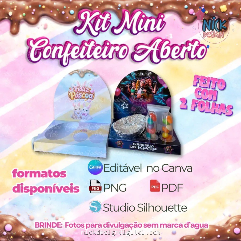 Mini Confeiteiro Aberto - Imagem 1