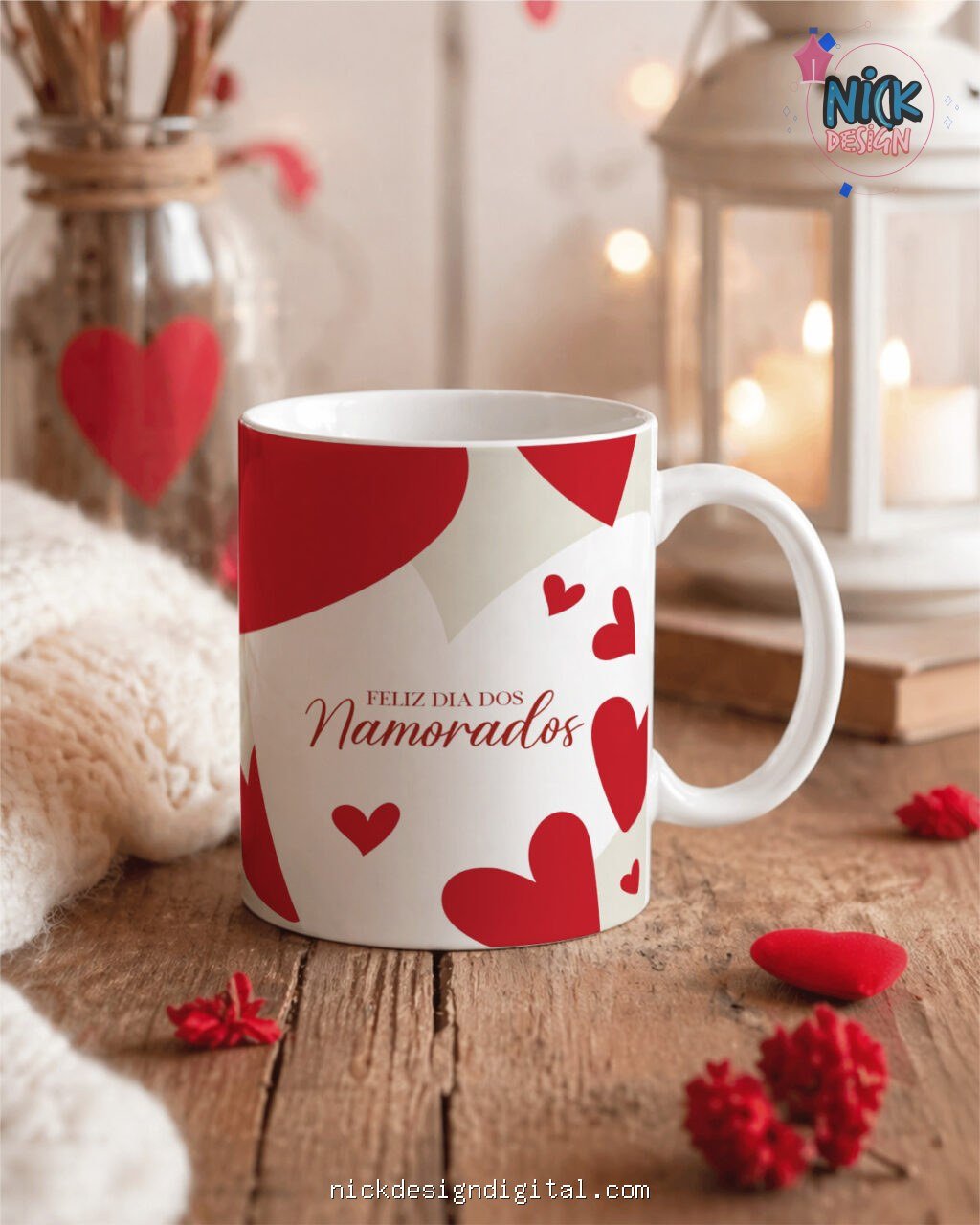 Namorados V7 SEM FOTO - Artes para Caneca - Imagem 2