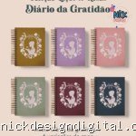 Diário da Gratidão Coleção Laços & Rosas Wire-o (Perfeito Miolo)