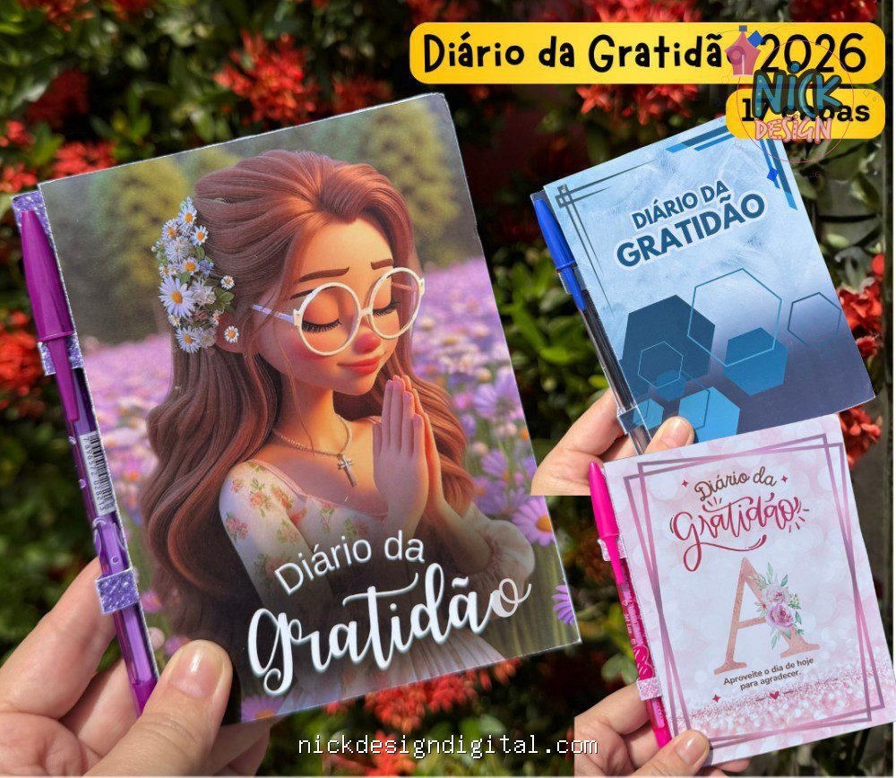 Diário da Gratidão Ano 2026
