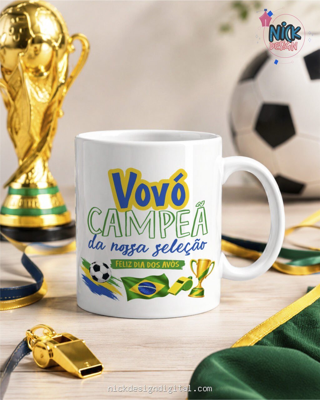 Mini Kit Avós Copa - Artes Caneca - Imagem 1