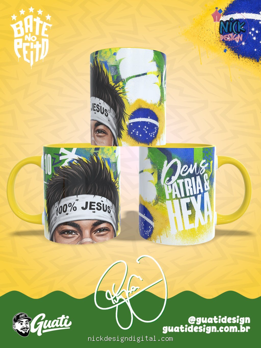 Neymar 2026 | Canecas + Chopp - Imagem 4