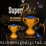 Molde Troféus - Dia dos Pais