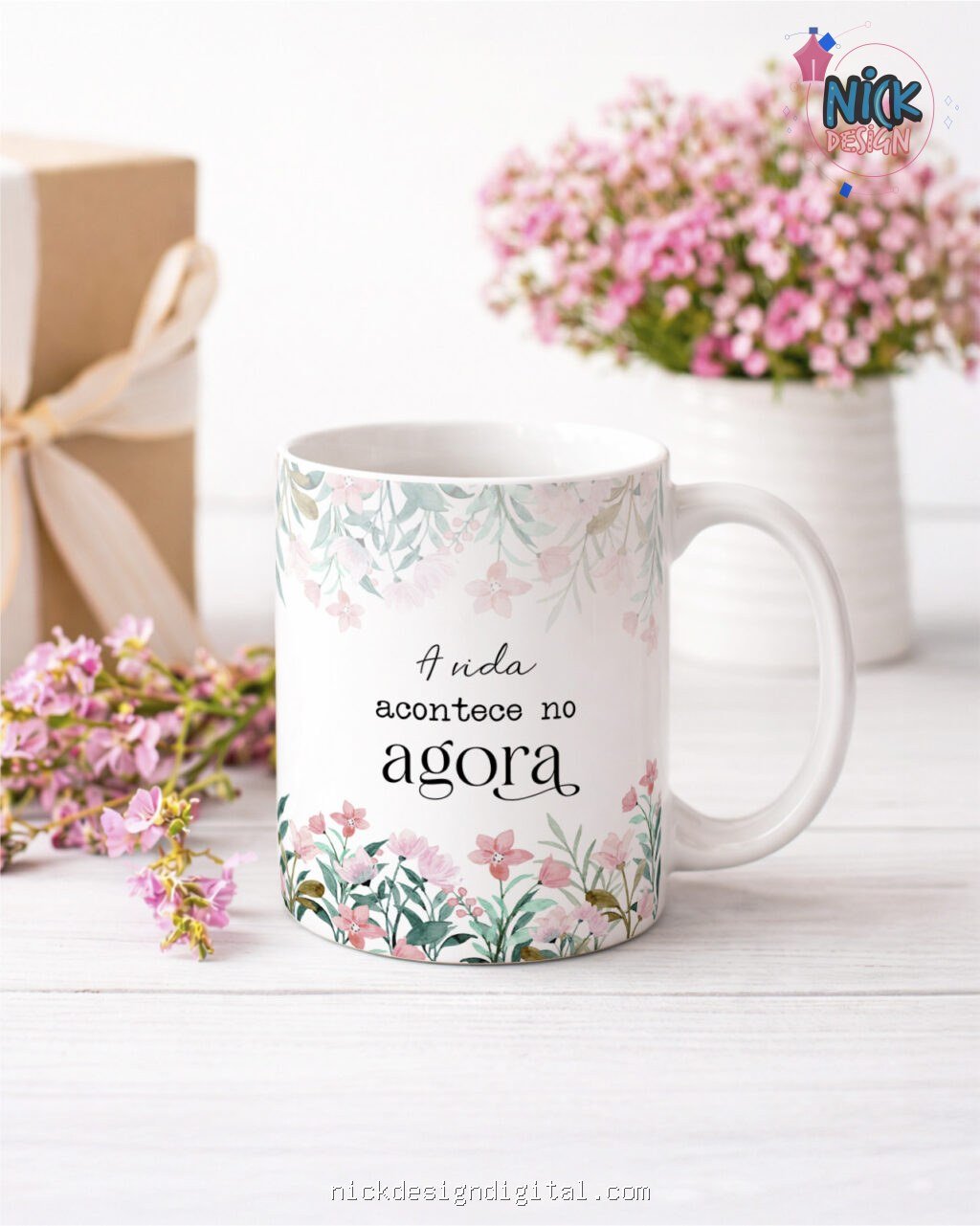 Frases Florescer - Artes para Caneca - Imagem 13