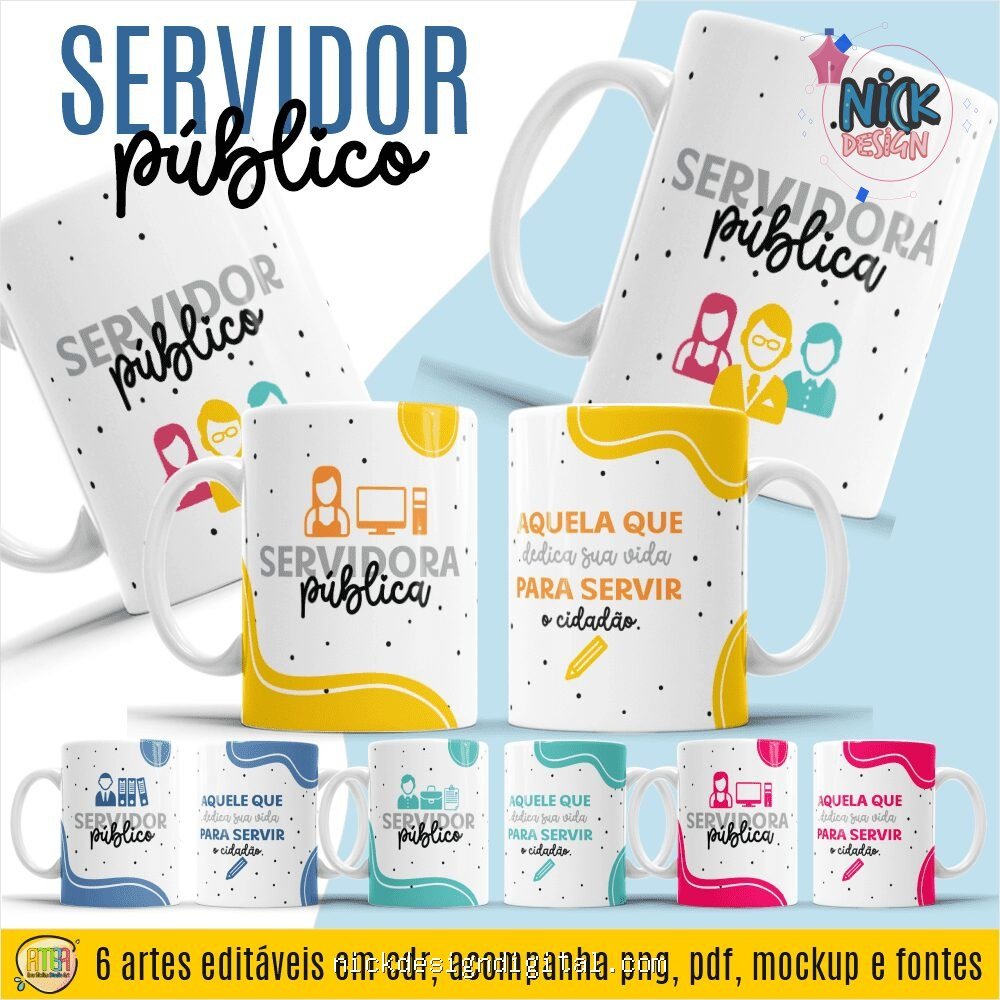 Servidor Público - Artes Caneca - Imagem 1