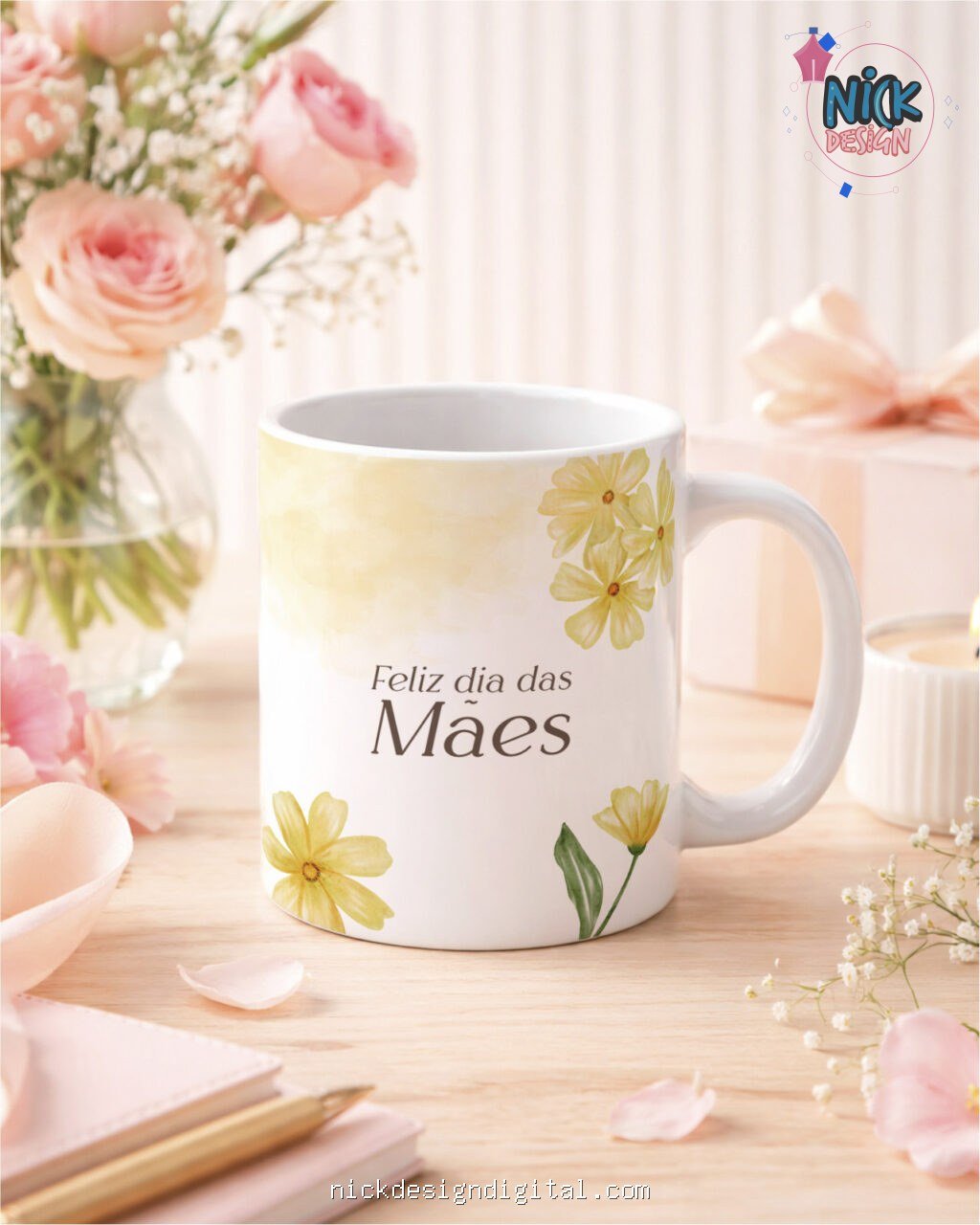 Pacote de Artes para Canecas Dia das Mães M2 - Imagem 8