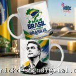 Política Flavio Bolsonaro - Artes Caneca
