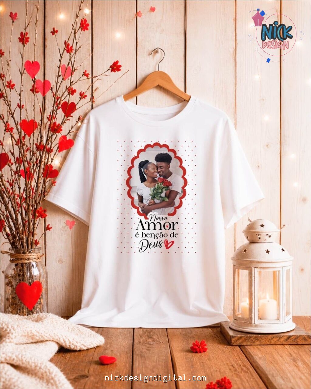 Namorados V7 COM FOTO - Artes para Camisas - Imagem 14