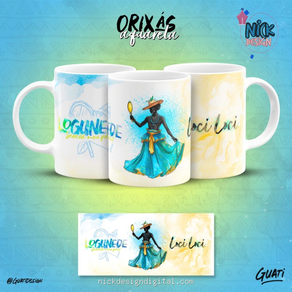 Orixás Aquarela – Canecas - Imagem 14